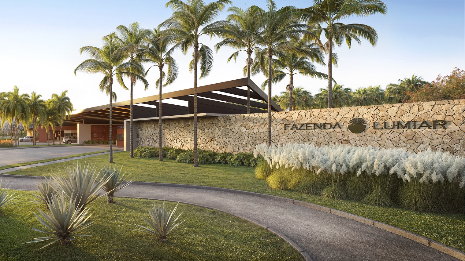 Portaria principal — arquitetura assinada CostaVeras